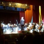 A pesar del mal tiempo se realizó la presentación de la Orquesta Sinfónica Nacional en San Lorenzo