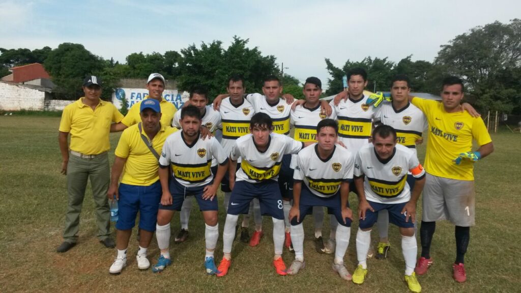 Club Atlético Corrales que le ganó al club Barrio Guarani por 3-2