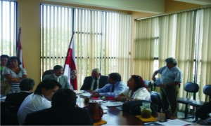 Ferrer en la junta