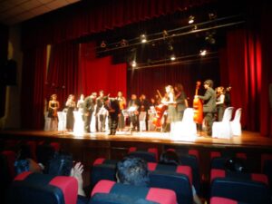 Orquesta Sinfónica Municipal de San Lorenzo. (Imagen Almi Areco, tomada del facebook)