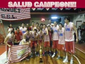 Equipo campeon del Sportivo San Lorenzo, fue uno de los declarados ciudadanos sobresalientes de la ciudad
