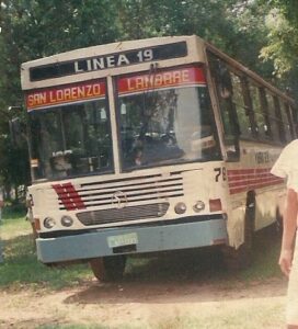 Línea 19 cuando aún era empresa Yberá. Ya no se encuentra en circulación.