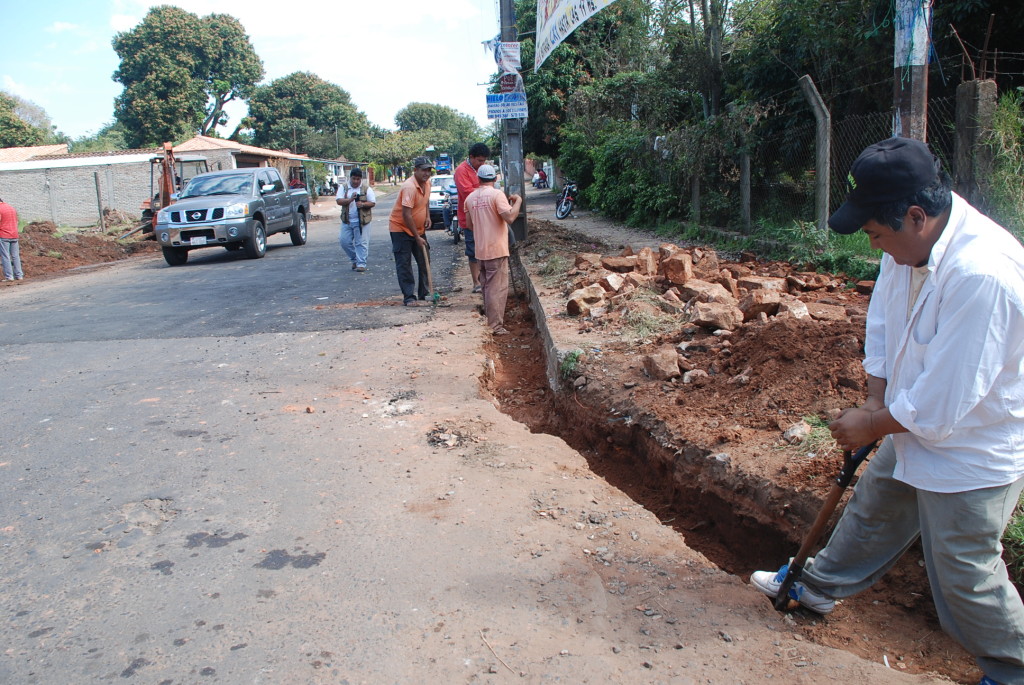 Trabajos de canalizacion. (Imagen prensa municipal)