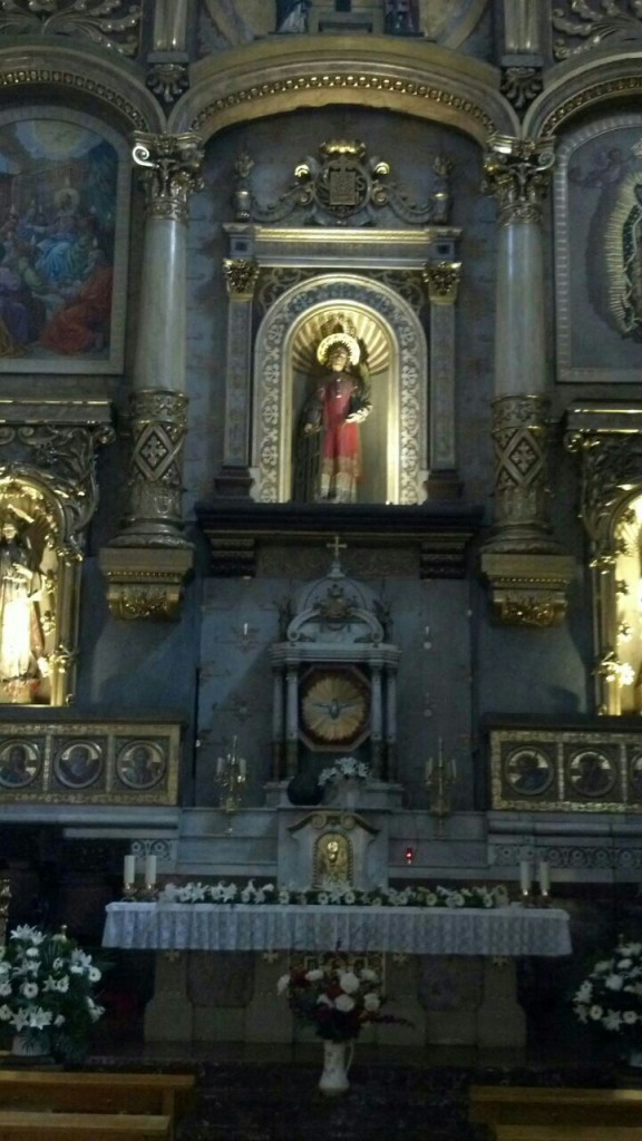 Parroquia del Santo. 