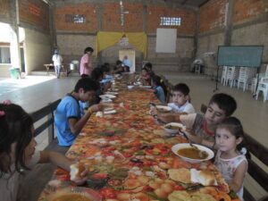 son aproximadamente 150 niños los beneficiados.