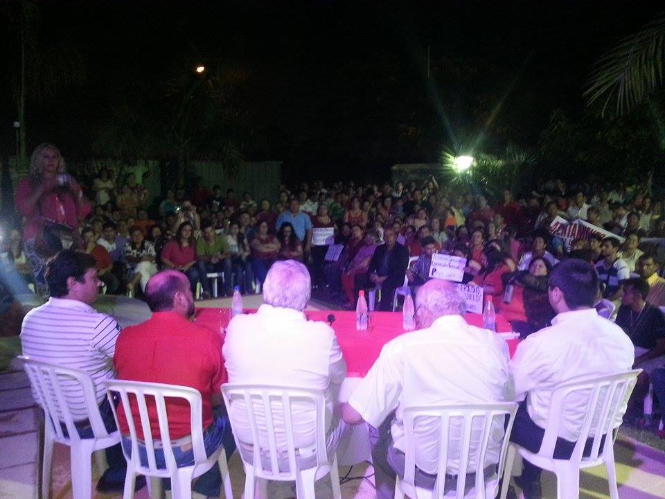 Mucha gente asistió al acto (Imagen gentileza de César Gonzalez)