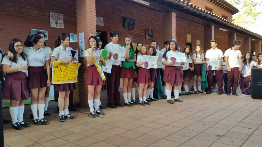 Esta mañana se realizó la presentacion de las listas. (Imagen gentileza de Milagros Morel)