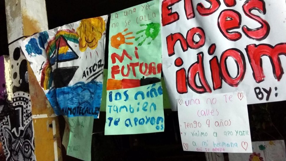 los-carteles-con-mensajes-que-dejaron-los-ninos-en-el-campus-_970_546_1285016