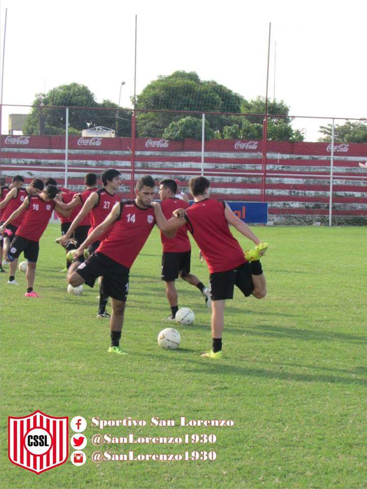 Jugadores en la práctica de ayer. (Imagen gentileza Enrique "Chuquito" Ramos)