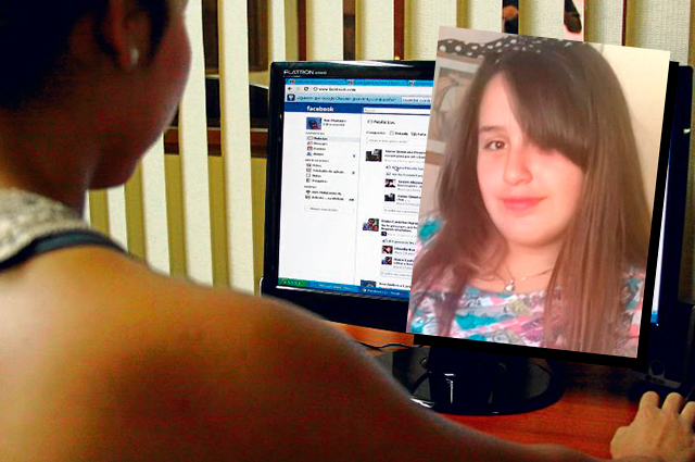 Micaela Ortega (12), fue engañada a través del Facebook, luego la asesinaron