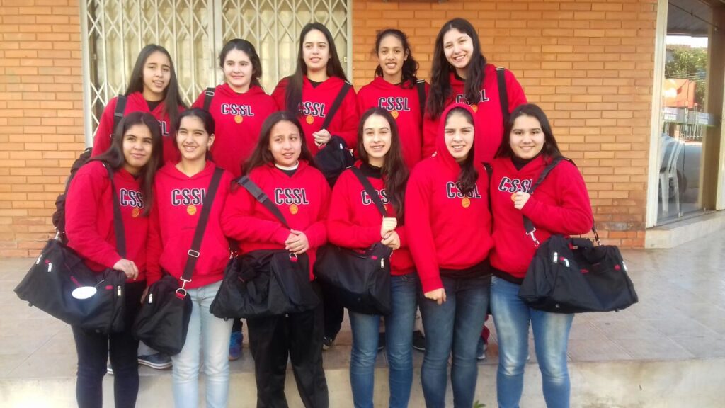 Las chicas de la Sub 15 del Rayadito