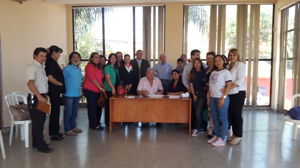 Miembros del Consejo de Educación Distrital de San Lorenzo