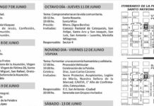 Capilla San Antonio de Padua Ciudad invita a sus fiestas patronales 2026