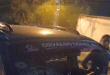 Video. Barcequillo: atacan a pedradas la camioneta del presidente del Comité N.º 3 del PLRA